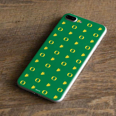 University of Oregon Pattern iPhone 8 Plus Skin