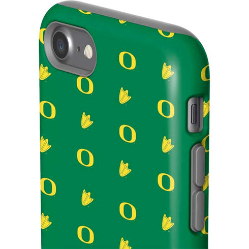 University of Oregon Pattern iPhone SE (2nd & 3rd Gen) Pro Case