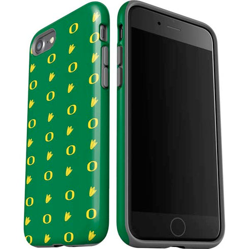 University of Oregon Pattern iPhone SE (2nd & 3rd Gen) Pro Case