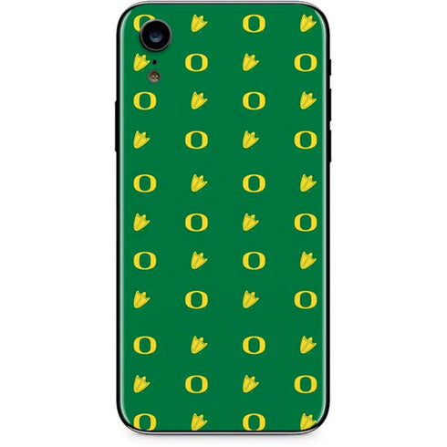 University of Oregon Pattern iPhone XR Skin