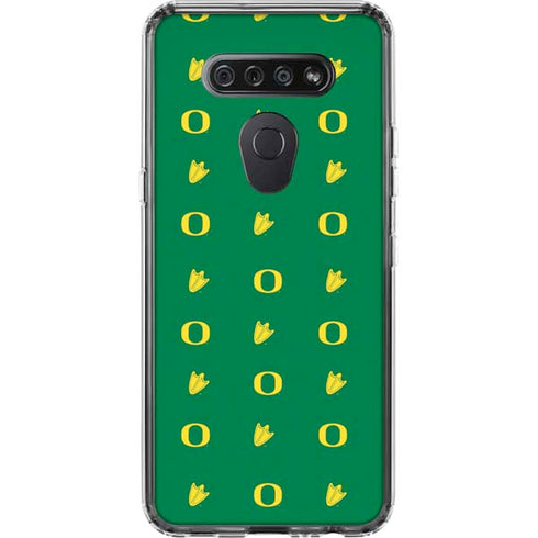 University of Oregon Pattern LG K51/Q51 Clear Case