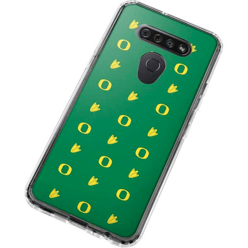 University of Oregon Pattern LG K51/Q51 Clear Case