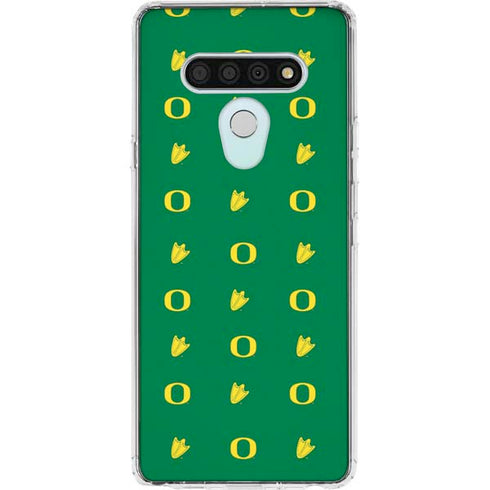 University of Oregon Pattern LG Stylo 6 Clear Case