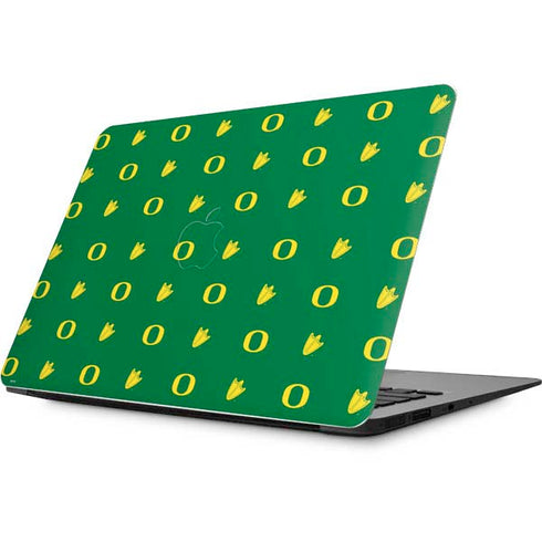 University of Oregon Pattern Apple MacBook Skin
