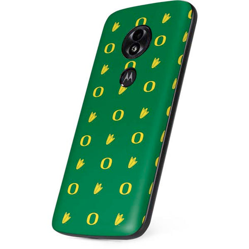 University of Oregon Pattern Moto E5 Play Skin