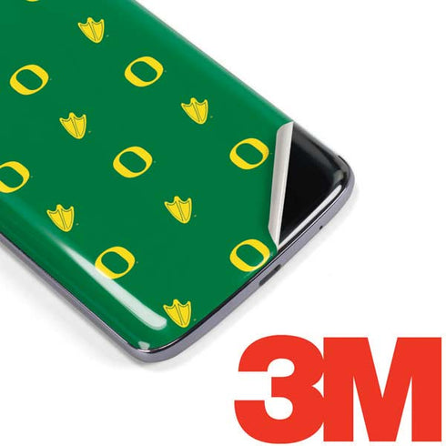 University of Oregon Pattern Moto E5 Plus Skin