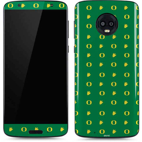 University of Oregon Pattern Moto G6 Skin