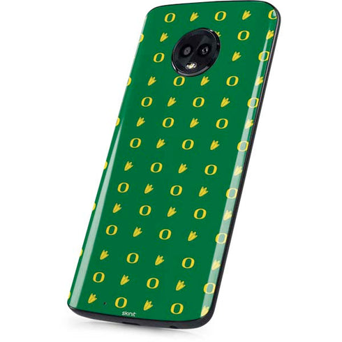 University of Oregon Pattern Moto G6 Skin