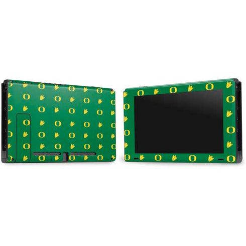 University of Oregon Pattern Nintendo Switch Bundle Skin