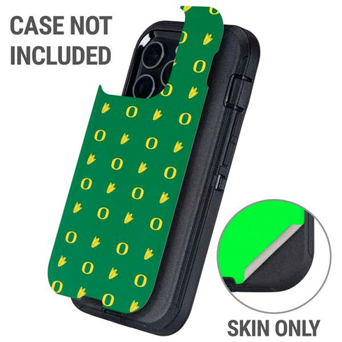 University of Oregon Pattern Otterbox Defender iPhone Skin