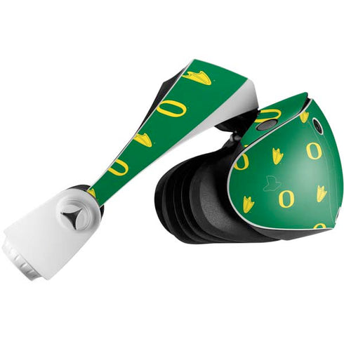 University of Oregon Pattern PlayStation VR2 Skin