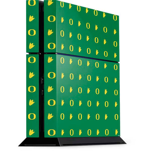 University of Oregon Pattern PS4 Console Skin