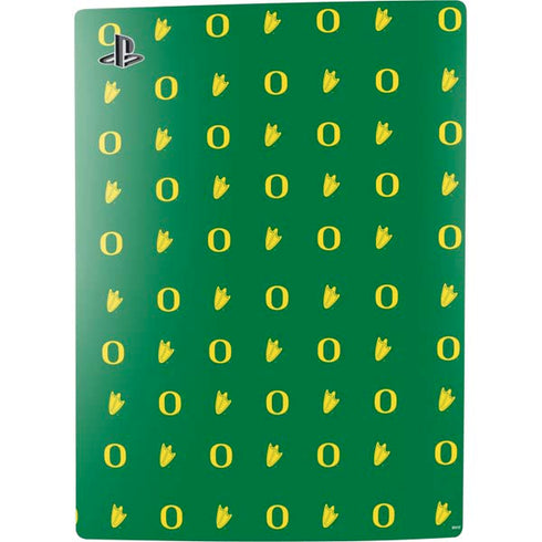 University of Oregon Pattern PS5 Console Skin