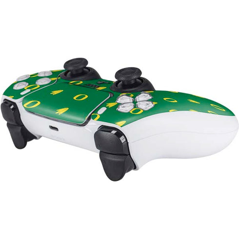 University of Oregon Pattern PS5 Controller Skin