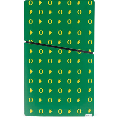 University of Oregon Pattern PS5 Slim Digital Edition Bundle Skin