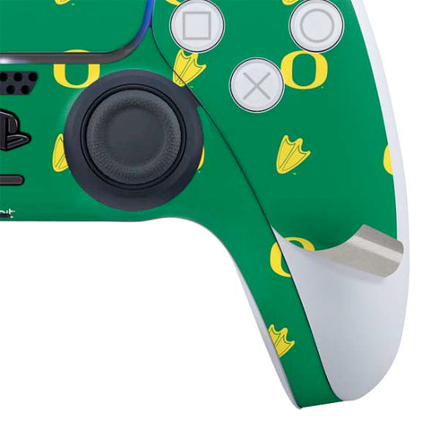 University of Oregon Pattern PS5 Slim Digital Edition Bundle Skin