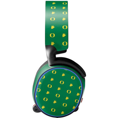 University of Oregon Pattern SteelSeries Arctis 5 Skin