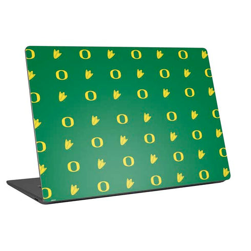 University of Oregon Pattern Universal Laptop 12in (9.8 x 6.8in) Skin