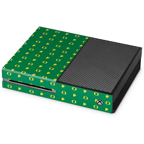 University of Oregon Pattern Xbox One Console Skin