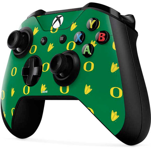 University of Oregon Pattern Xbox One X Controller Skin