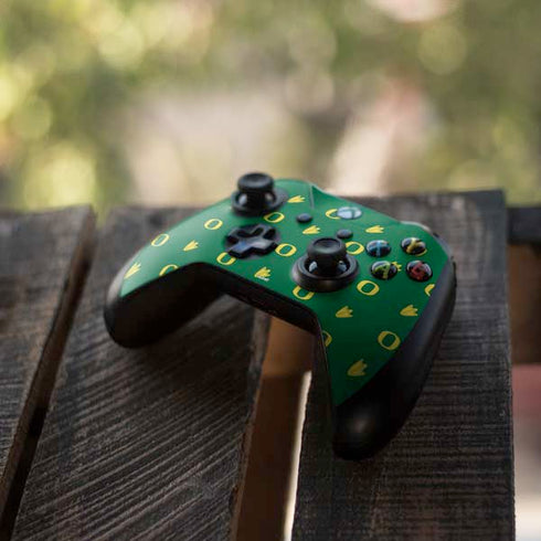University of Oregon Pattern Xbox One X Controller Skin