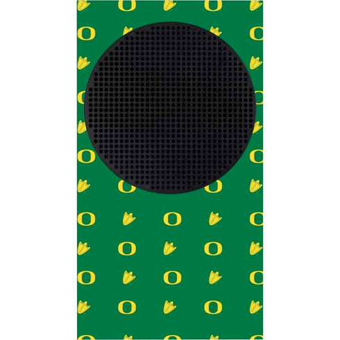 University of Oregon Pattern Xbox Series S Console Skin