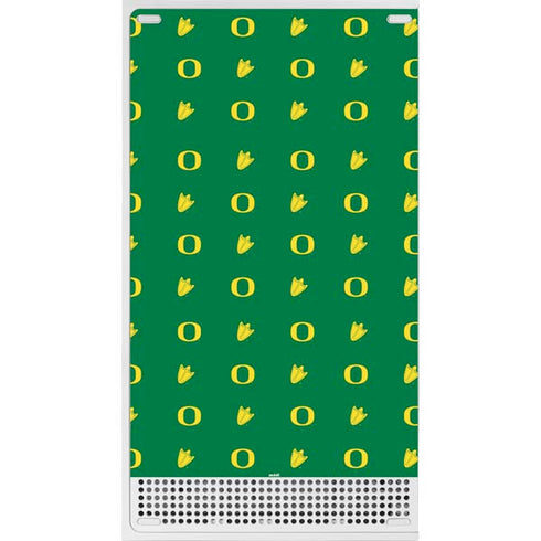 University of Oregon Pattern Xbox Series S Console Skin