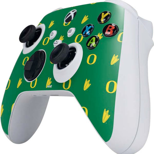University of Oregon Pattern Xbox Series S Controller Skin