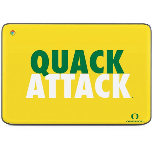 University of Oregon Quack Attack HP Chromebook Skin