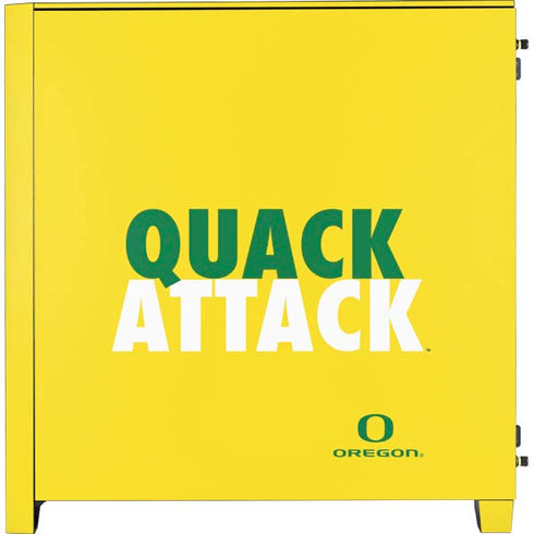 University of Oregon Quack Attack Corsair 4000D Tempered Glass Mid-Tower ATX Case Skin