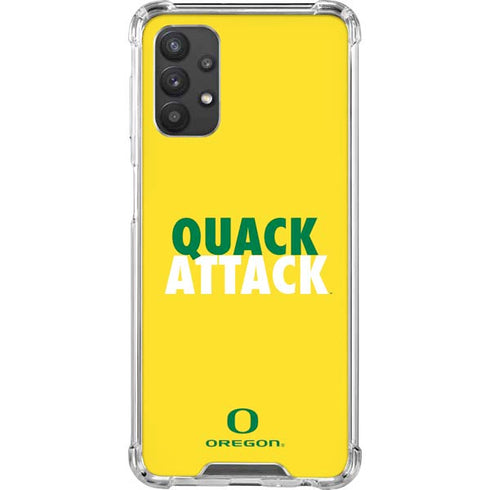 University of Oregon Quack Attack Galaxy A32 5G Clear Case