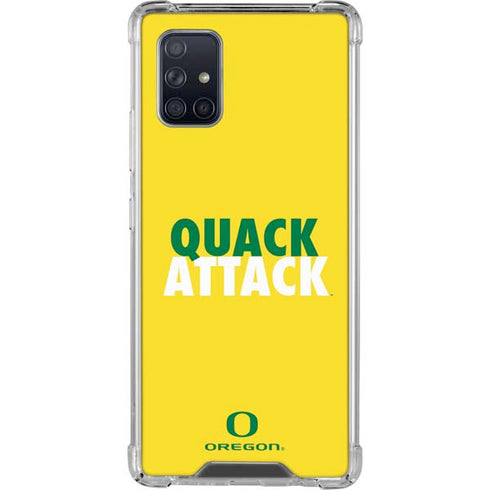 University of Oregon Quack Attack Galaxy A71 5G Clear Case