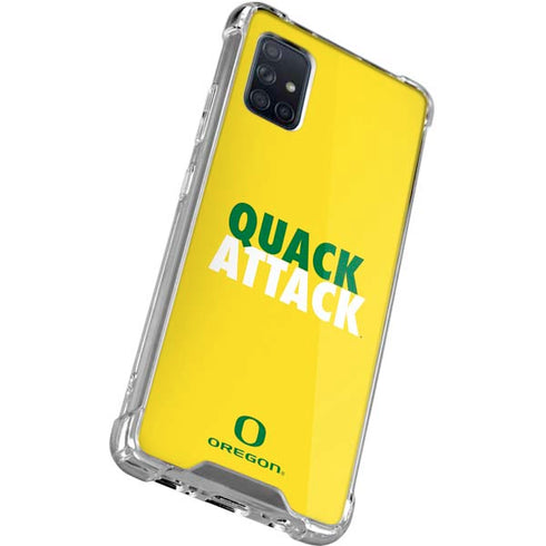 University of Oregon Quack Attack Galaxy A71 5G Clear Case
