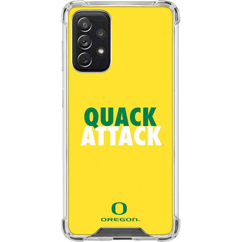 University of Oregon Quack Attack Galaxy A72 5G Clear Case
