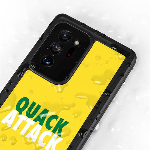 University of Oregon Quack Attack Galaxy Note20 Ultra 5G Waterproof Case