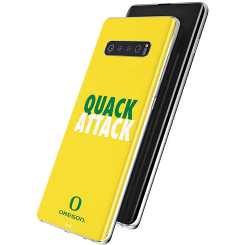 University of Oregon Quack Attack Galaxy S10 Skin