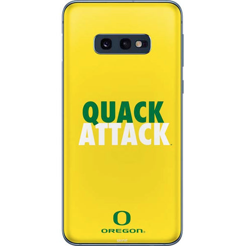 University of Oregon Quack Attack Galaxy S10e Skin