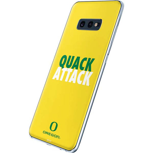 University of Oregon Quack Attack Galaxy S10e Skin