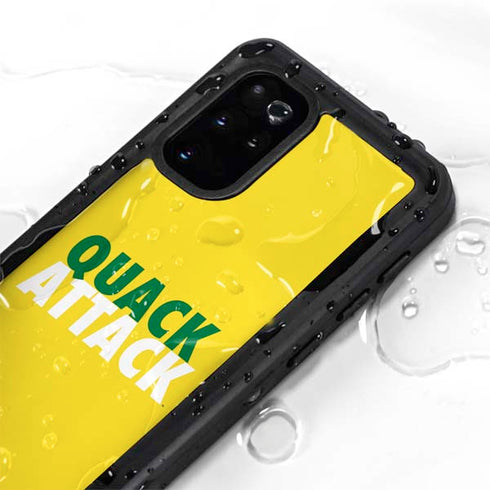 University of Oregon Quack Attack Galaxy S20 Plus Waterproof Case