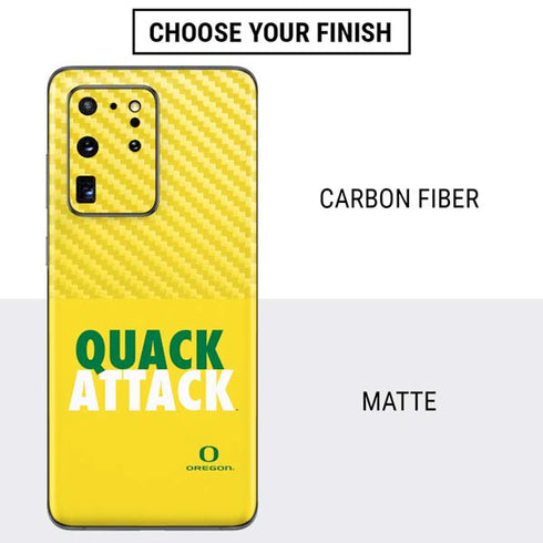 University of Oregon Quack Attack Galaxy S20 Ultra 5G Skin