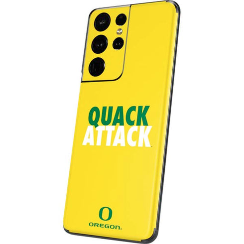 University of Oregon Quack Attack Galaxy S21 Ultra 5G Skin
