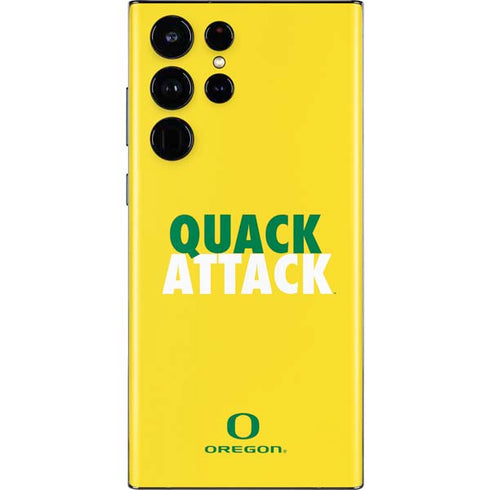 University of Oregon Quack Attack Galaxy S22 Ultra Skin
