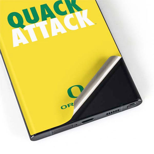University of Oregon Quack Attack Galaxy S22 Ultra Skin