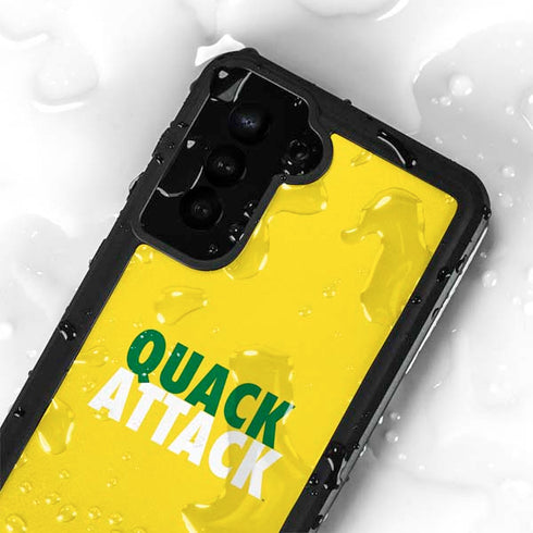 University of Oregon Quack Attack Galaxy S23 Plus Waterproof Case