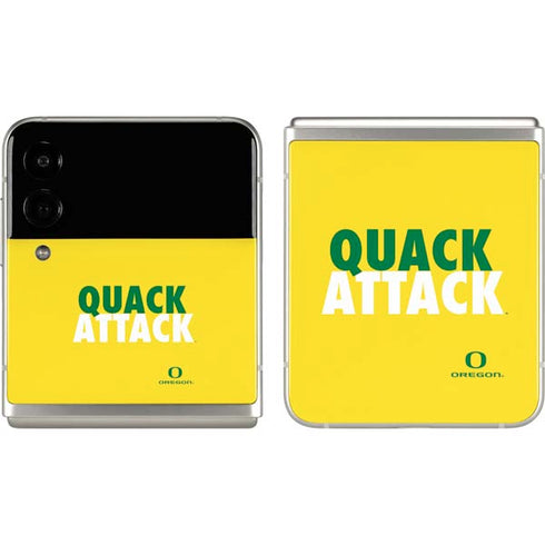 University of Oregon Quack Attack Galaxy Z Flip3 5G Skin