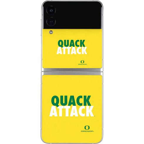 University of Oregon Quack Attack Galaxy Z Flip4 5G Skin