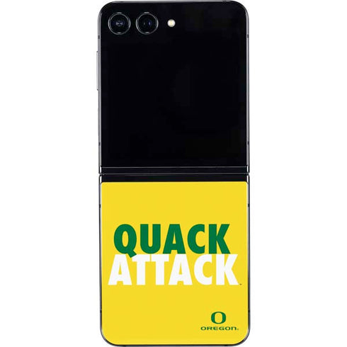 University of Oregon Quack Attack Galaxy Z Flip5 5G Skin