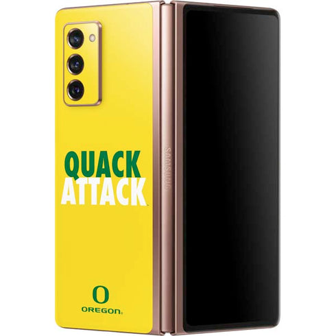 University of Oregon Quack Attack Galaxy Z Fold2 5G Skin