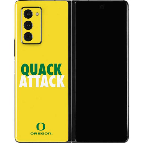 University of Oregon Quack Attack Galaxy Z Fold2 5G Skin