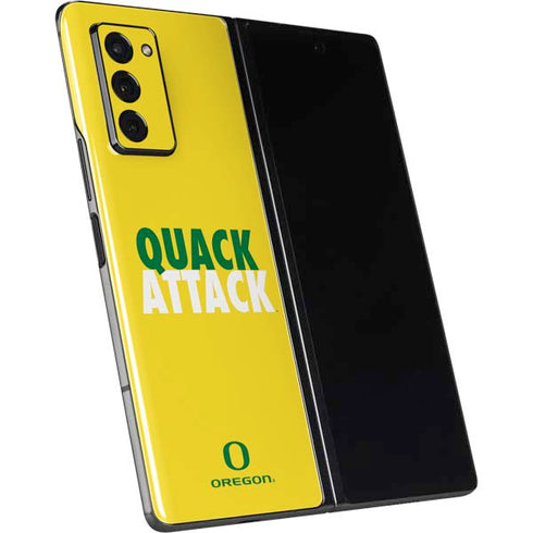 University of Oregon Quack Attack Galaxy Z Fold2 5G Skin